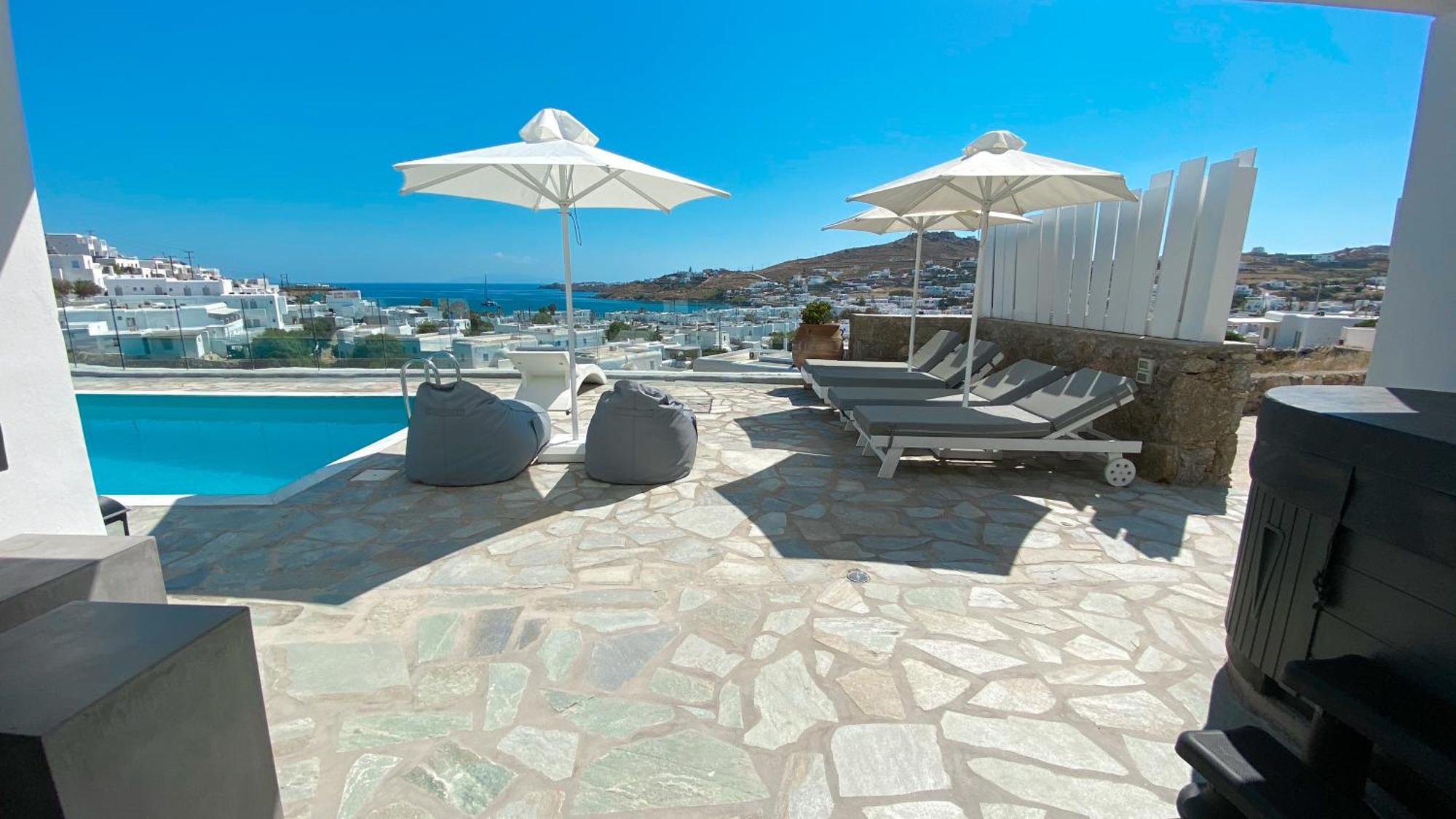 Amperian Mykonos Suites & Villas Mykonos Town Exterior foto